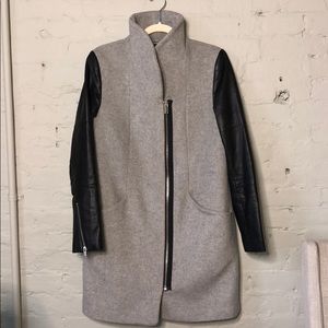 Aritzia Wilfred Virgin Wool and Cashmere Coat